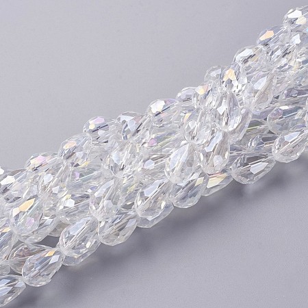 Glass Beads Strands X-GS013-28-1