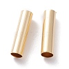 Brass Tube Beads KK-Y003-73F-G-2