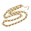 304 Stainless Steel Link Chain Bracelets BJEW-H207-01B-G-4