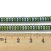 Electroplated Synthetic Non-magnetic Hematite Beads Strands G-K361-A01-02-3