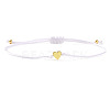Valentine's Adjustable Braided Polyester Cord Bracelets LS-GM2838-7-1