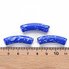 Opaque Spray Painted Acrylic Beads MACR-S372-002F-B02-4