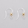 Eco-Friendly Plastic Earring Hooks X-STAS-K203-03G-2