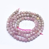 Natural Kunzite Gradient Beads Strands G-D0013-45-2