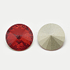 Pointed Back Glass Rhinestone Cabochons RGLA-T086-16mm-07-2