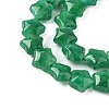 Dyed Natural Malaysia Jade Star Beads Strands G-Z080-A01-05-4