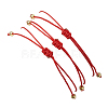 3Pcs 3 Styles Gemstone Braided Bead Bracelets BJEW-JB11146-10-5