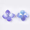 Cellulose Acetate(Resin) Bead Caps X-KK-S161-02F-2