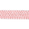 Transparent Glass Beads Strands GLAA-H021-03-07-2