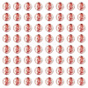 100Pcs Crackle Transparent Glass Beads GLAA-TADJ0001-12H-2