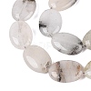 Dyed Natural White Jade Beads Strands G-N370-01A-18-4