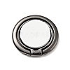 Alloy Flat Round Cell Phone Holder Stand AJEW-E046-01B-2