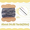 50M Gradient Color Waxed Polyester Cords YC-TADJ0001-04F-3