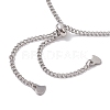304 Stainless Steel Chain Bracelet Making AJEW-JB01210-02-4