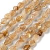 Natural Citrine(Heated) Beads Strands G-F827-A01-02-2