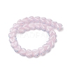 Heart Handmade Lampwork Beads Strands LAMP-G150-01J-2