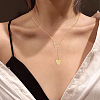 3Pcs 3 Colors Stainless Steel Lariat Necklaces Set NJEW-AN0001-65-5