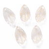 Transparent Glass Pendants GLAA-H102-B03-4