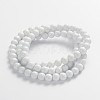 Painted Glass Bead Strands DGLA-S071-10mm-01-2