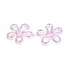 Plated UV Acrylic Beads LS-TACR-S161-04B-2