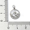 Non-Tarnish 304 Stainless Steel Charms X-STAS-C097-63P-3