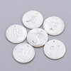 Natural Freshwater Shell Pendants SHEL-Q018-01A-MP-2
