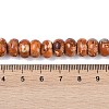 Dyed Synthetic Imperial Jasper Beads Strands G-P529-E01-A01-4