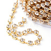 Iron Rhinestone Strass Chains CHC-T002-SS10-01C-1-2