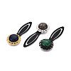 Alloy & Iron Bookmark Cabochon Settings PALLOY-N184-07S-5