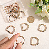 12Pcs Alloy Spring Gate Rings FIND-GF0007-10B-3