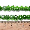 Handmade Millefiori Lampwork Beads Strands LAMP-F035-09J-4
