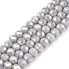 Electroplate Glass Beads Strands LS-EGLA-A044-P6mm-B19-1