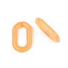 Imitation Jelly Acrylic Linking Rings OACR-T024-02-E01-3