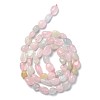 Natural Morganite Beads Strands G-L550A-08-2