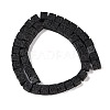 Frosted Natural Lava Rock Beads Strands G-E618-09-2