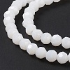 Faceted(32 Facets) Glass Beads Strands GLAA-E037-03A-02-4