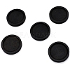 Natural Wood Cabochon Settings WOOD-WH0115-37B-B-1