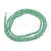 Natural Green Agate Beads Strands X-G-G792-41-2