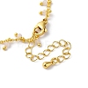 Brass Cable Chain Necklace Making KK-K337-12G-13-3