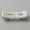 Hand Painting Ceramic Chopsticks Stands AJEW-WH0348-199E-1