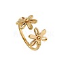304 Stainless Steel Open Cuff Rings for Women FS-WG642B9-04-2