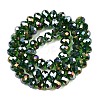 Electroplate Glass Beads Strands EGLA-A044-T8mm-B24-3