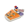 Halloween Brass Enamel Pendants KK-F915-01D-P-2