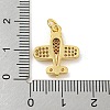 Real 18K Gold Plated Rack Plating Brass Pendants KK-R153-08G-3