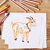Plastic Reusable Drawing Painting Stencils Templates DIY-WH0172-868-7