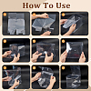 Flodable Transparent PVC Packing Hanging Boxes CON-WH0112-069-4