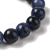 10mm Round Natural Sodalite Braided Bead Bracelets BJEW-C067-01C-03-3