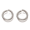 Non-Tarnish 304 Stainless Steel Open Jump Rings STAS-H136-06C-P-1