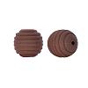 Thread Honeycomb Silicone Beads SI-JX0024A-38-1
