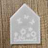 Easter Theme House with Butterfly & Flower Pattern DIY Silicone Table Lamp Molds SIMO-G008-01C-4